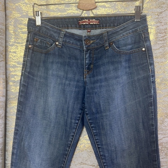 MAKERS Of True Originals Medium Blue Wash Straight Ankle Jeans Size 29 - Picture 3 of 15